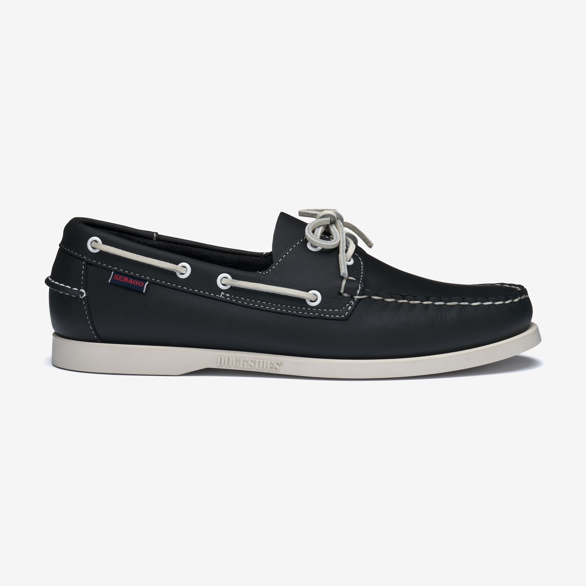 Docksides Portland Men's Navy Blue Moccasin | Sebago Docksides Portland Men's Navy Blue Moccasin | Sebago