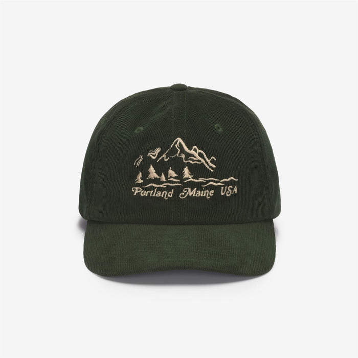 CONNOR CORDUROY - Headwear - Cap - Unisex - GREEN OLIVE MOUNTAIN