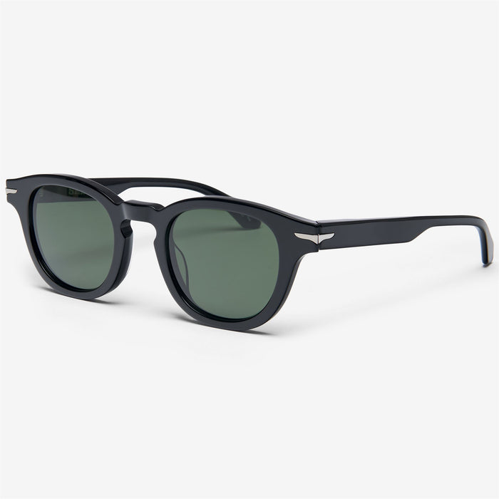 DAN - Glasses - Sunglasses - Unisex - Black-Green