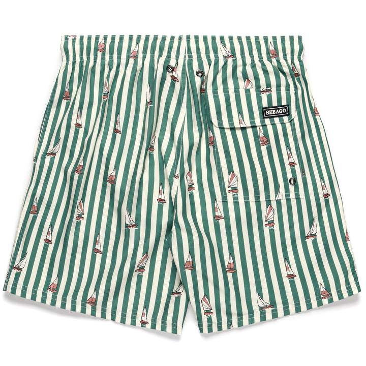 Bathing Suits Man MINOT Swimming Trunk OFF WHITE-GREEN Dressed Front (jpg Rgb)	