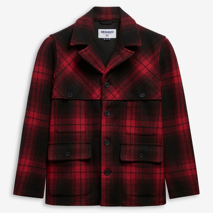 RANGER CHECK - Jackets - Jacket - Unisex - Red-Black