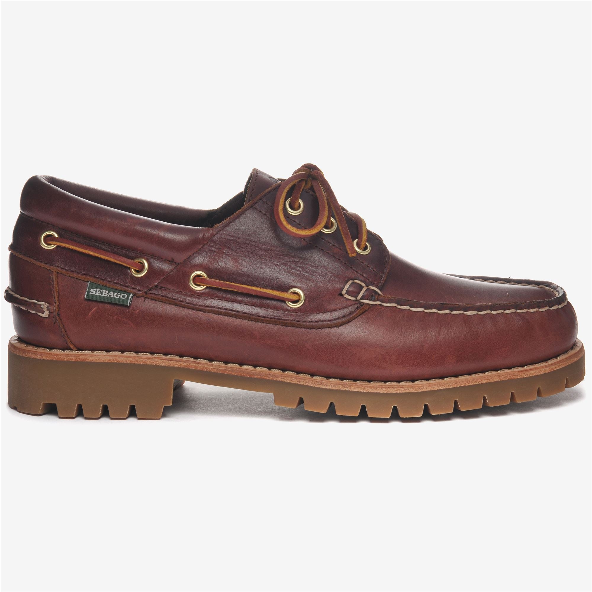 ACADIA PREMIUM Moc Moccasin Man BROWN BURGUNDY