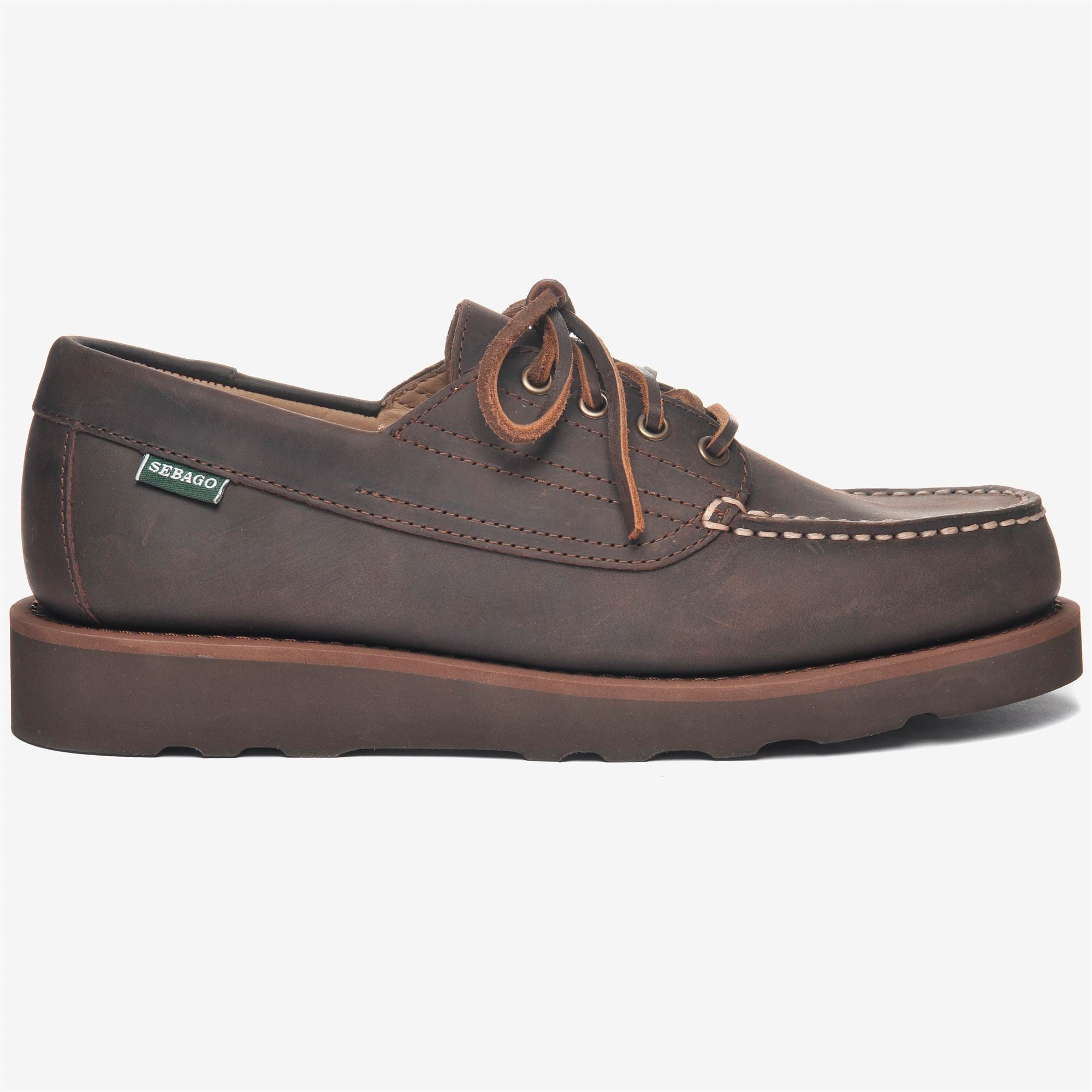 Docksides Man ASKOOKFIELD CRAZY HORSE Moccasin TOTAL DK BROWN