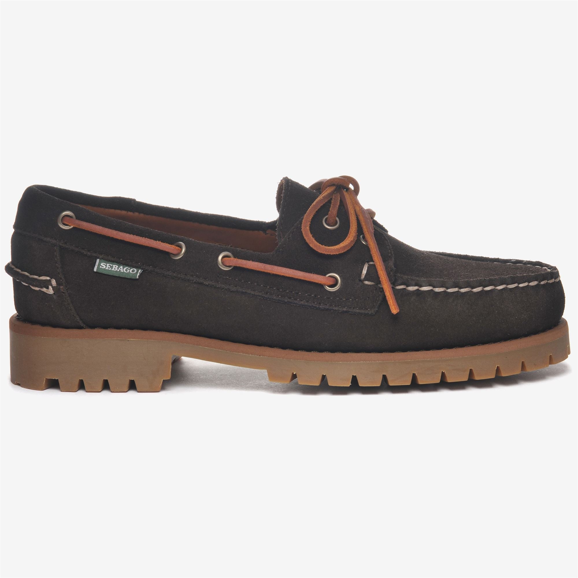Brown Men's Ranger Suede Moccasins for Cold Weather | Sebago