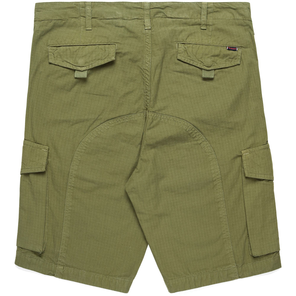 Shorts Man NORTHFIELD Cargo GREEN LODEN Dressed Front (jpg Rgb)	