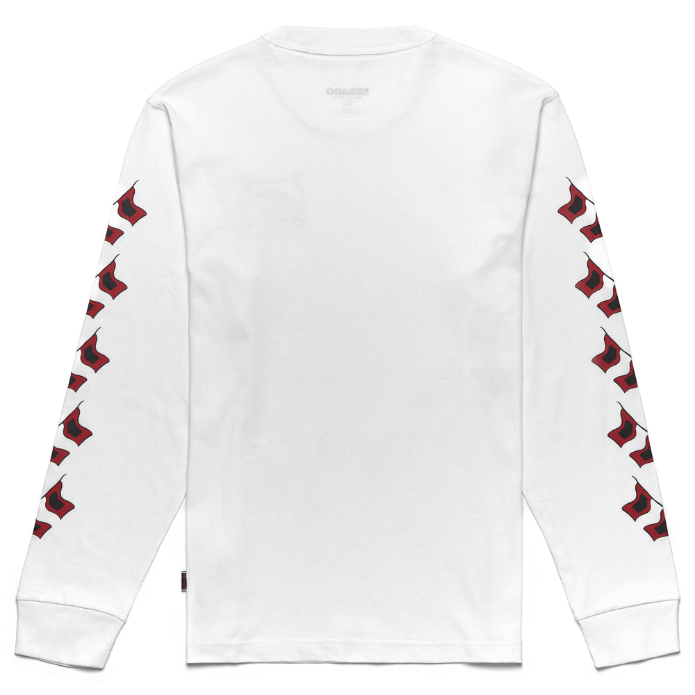 T-ShirtsTop Unisex ROXBURY HURRICANE T-Shirt WHITE NATURAL Dressed Front (jpg Rgb)	