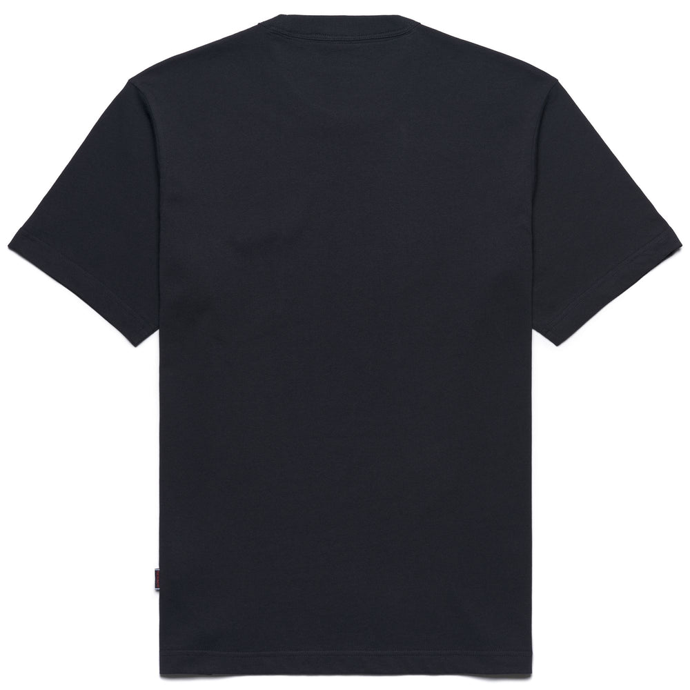 T-ShirtsTop Unisex HARTLAND T-Shirt BLUE MARINE Dressed Front (jpg Rgb)	