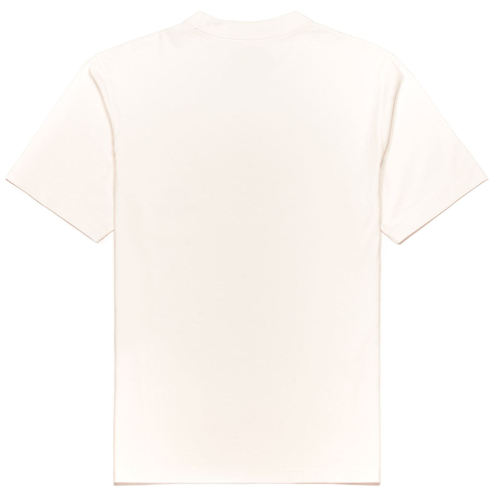 T-ShirtsTop Man HOWLAND T-Shirt WHITE NATURAL Dressed Front (jpg Rgb)	