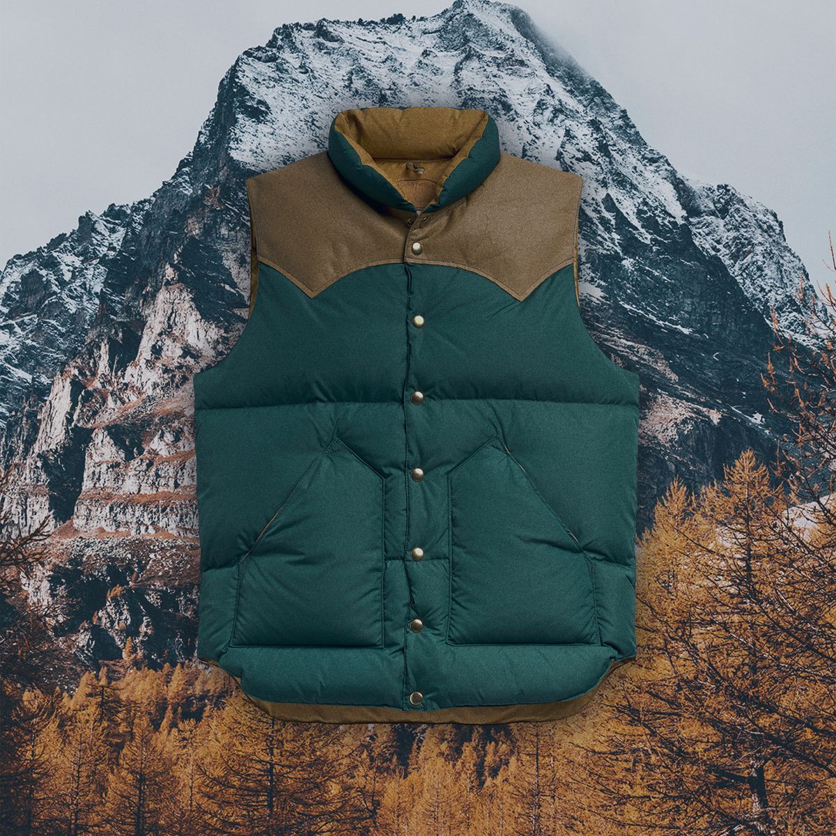 Rocky Mountain Featherbedダウンベスト Rocky Mountain Featherbed / SD Down Vest : STANDARD CALIFORNIA