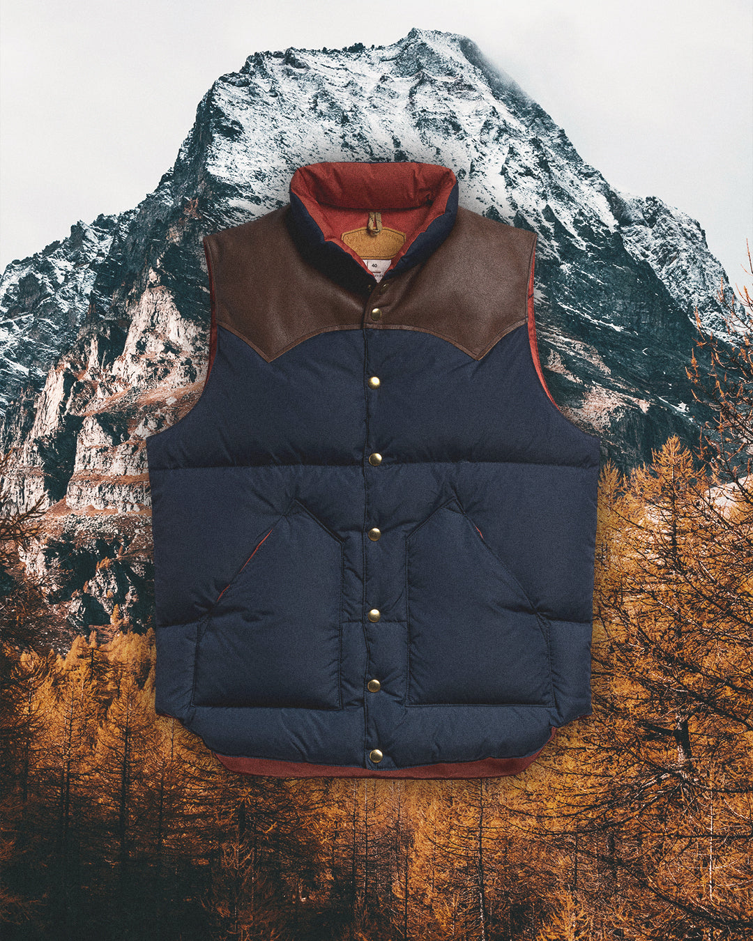 Rocky Mountain Featherbedダウンベスト Rocky Mountain Featherbed / SD Down Vest : STANDARD CALIFORNIA