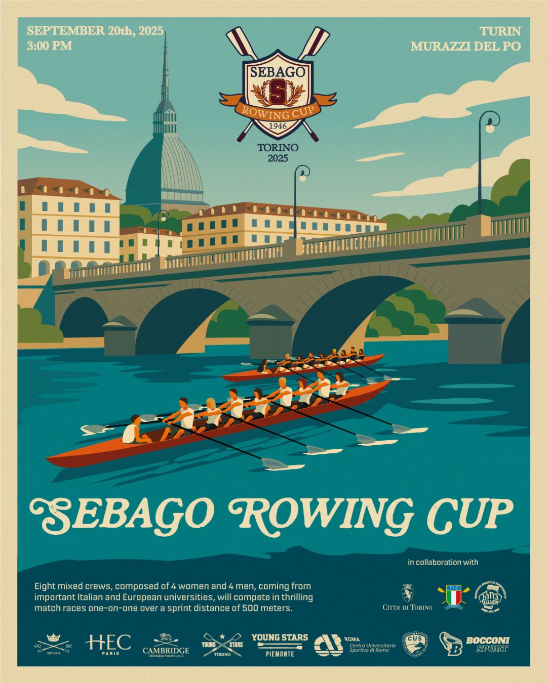 Sebago: Sebago Rowing Cup 2025
