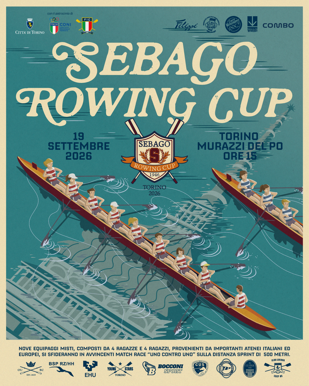 Sebago: Friday, September 18 – Opening CeremonyThe weekend kicks off at...