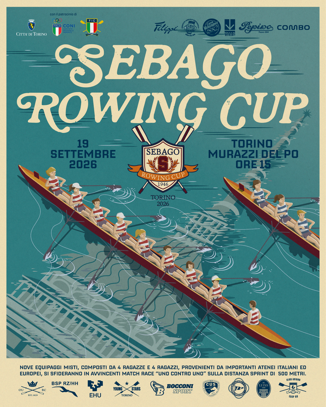 Sebago: Friday, September 18 – Opening CeremonyThe weekend kicks off at...