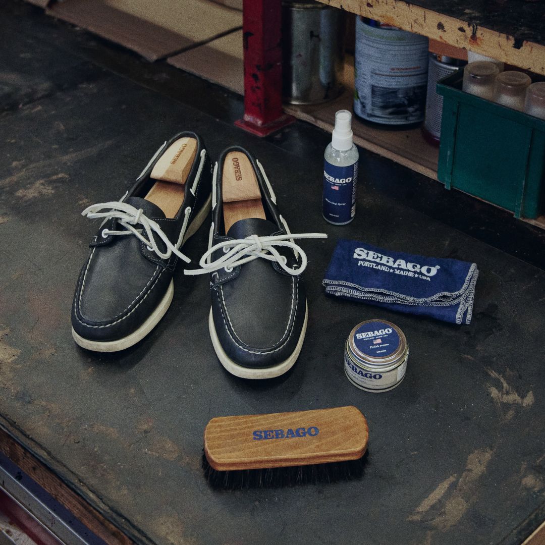 Sebago: The Perfect Maintenance Guide Smooth Leather / “Docksides” Model