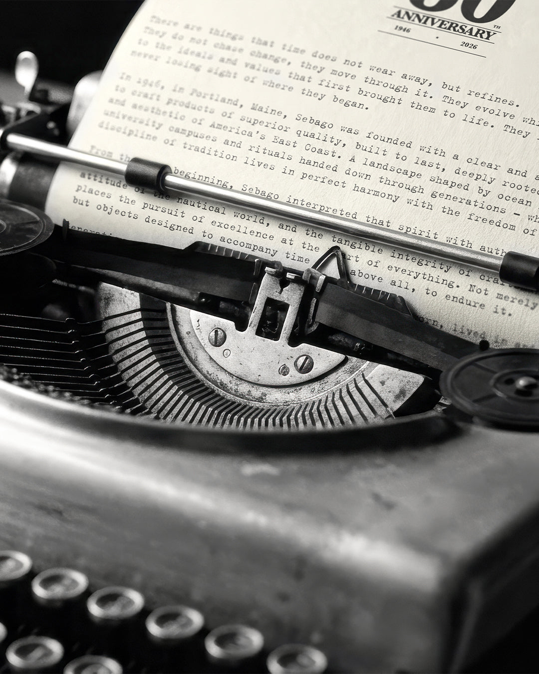 Sebago: Sebago 80th Anniversary A Letter from Our Creative Director