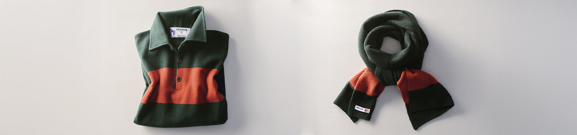 Sebago: Stripes Pattern The Sebago striped collection