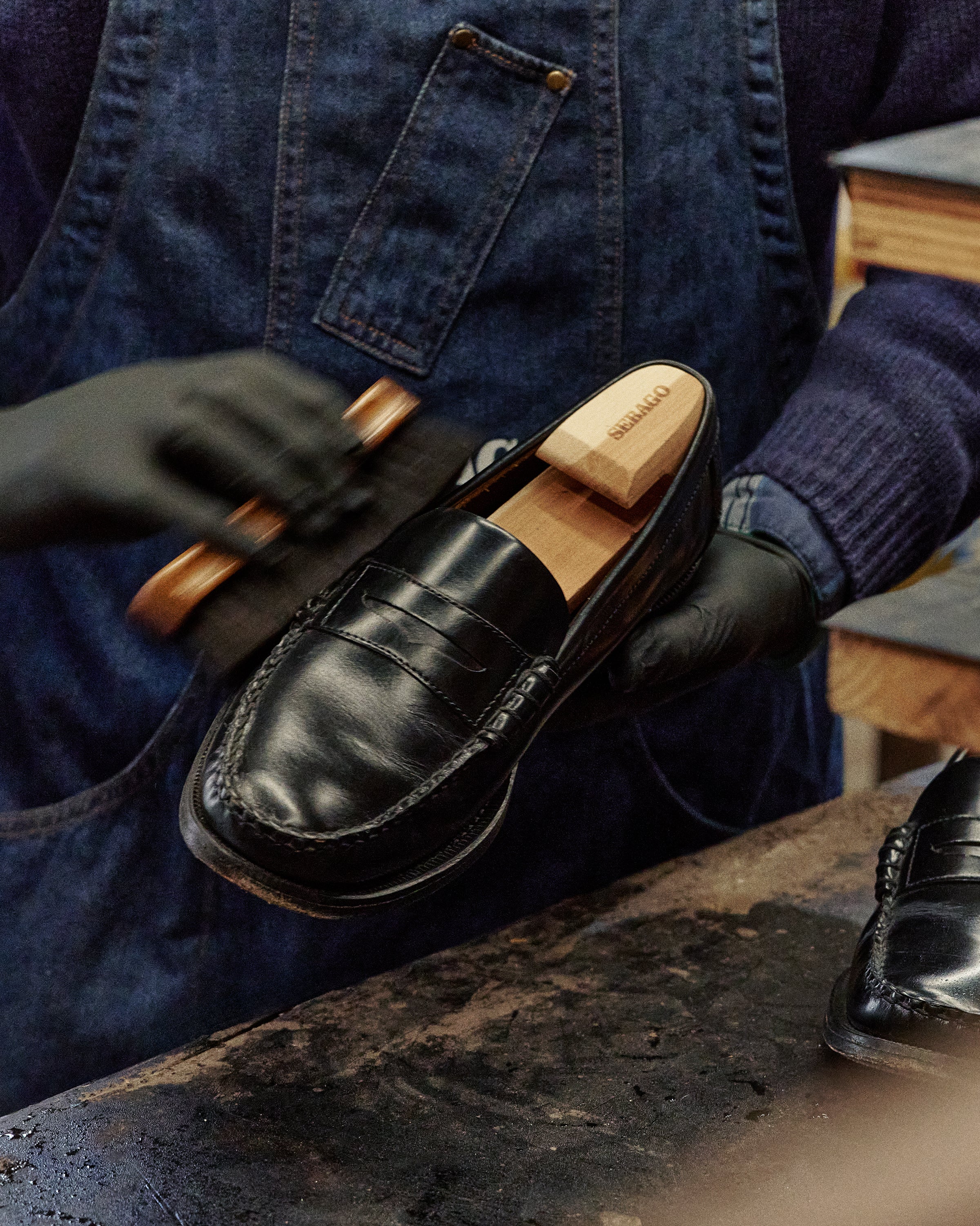 Black Women's Leather Moccasin Business Loafers | Sebago – Sebago.com