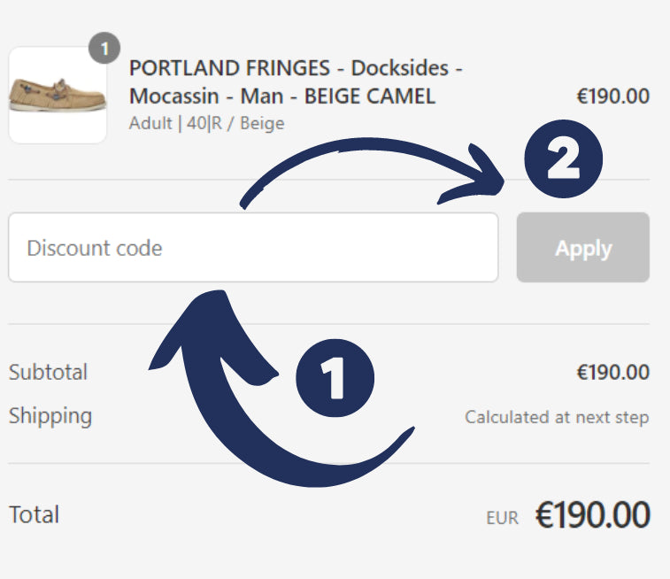 Wie kann ich einen Rabattcode aktivieren?