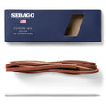 Laces_Unisex_RAWHIDE SHOELACES_Laces_Brown-Gum - Brown - Brown Dk Ocra - Commercial 1