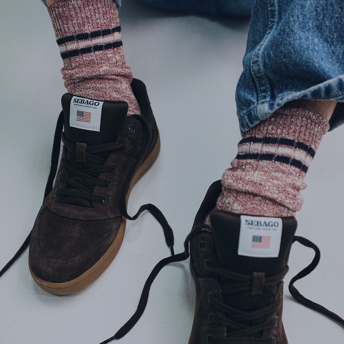 Sebago: The Varsity look A touch of American college style