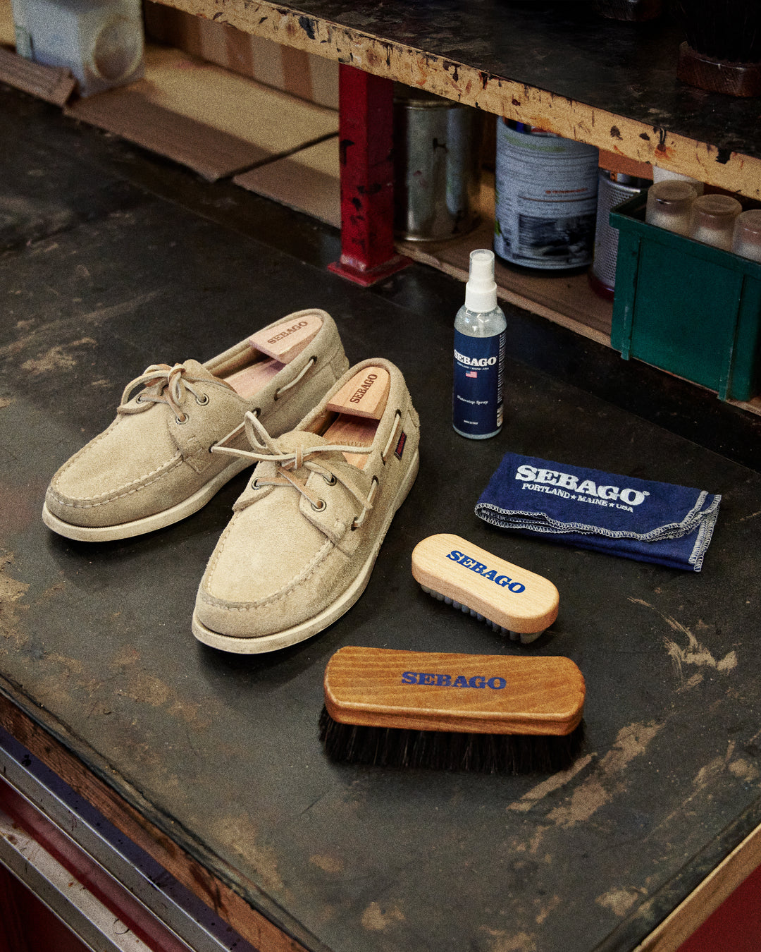 Sebago: Step 3. Drying If the shoes are wet, let them air-dry naturally, away...