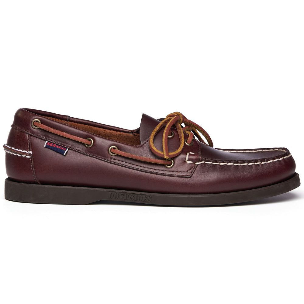 Docksides Man DOCKSIDES PORTLAND WAXED Mocassin BROWN GUM Sebago