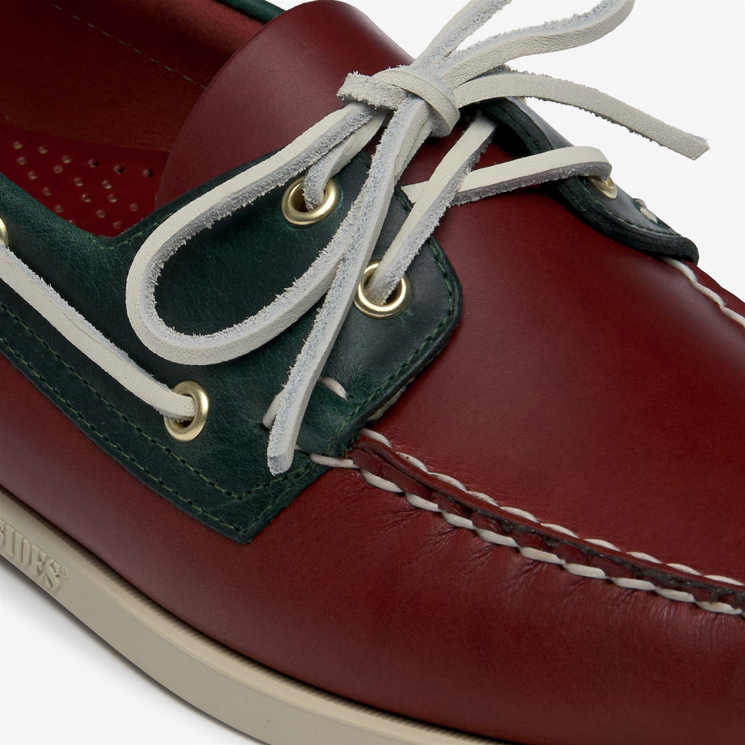 Red Men's Dockside Moccasins for Yachting main
