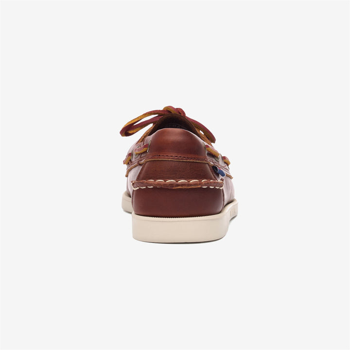 Brown Men's Nautical Moccasin Boat Shoes 5