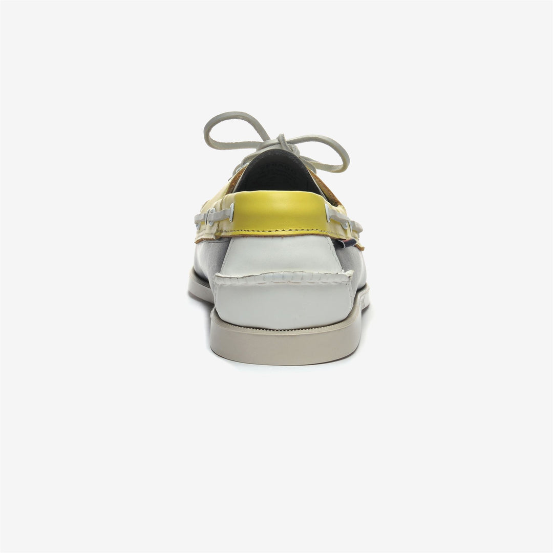 Navy Blue Men's Leather Yachting Moccasin Docksides main