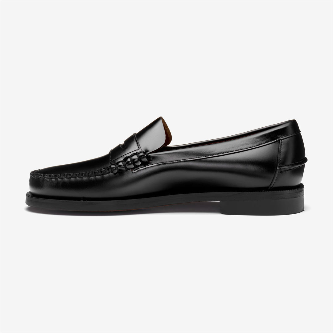 Mocassini da Uomo Business Neri in Pelle main