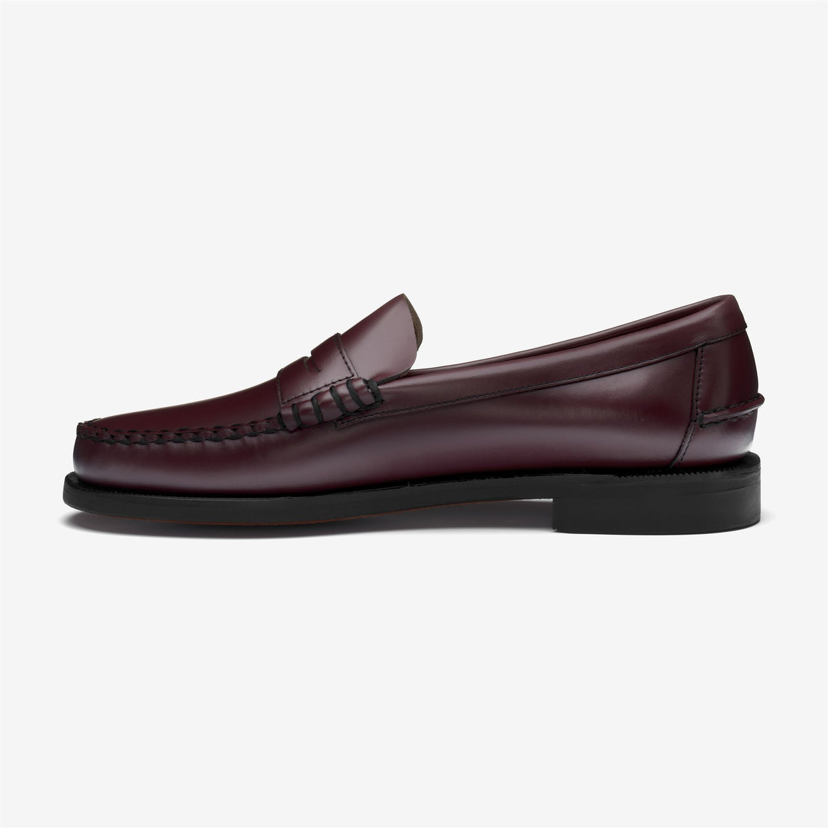 Brown Men's Leather Slip-On Loafer