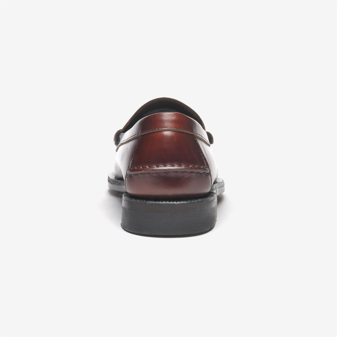 Zimtbraune Herren Business Mokassin Slip-On Loafer main