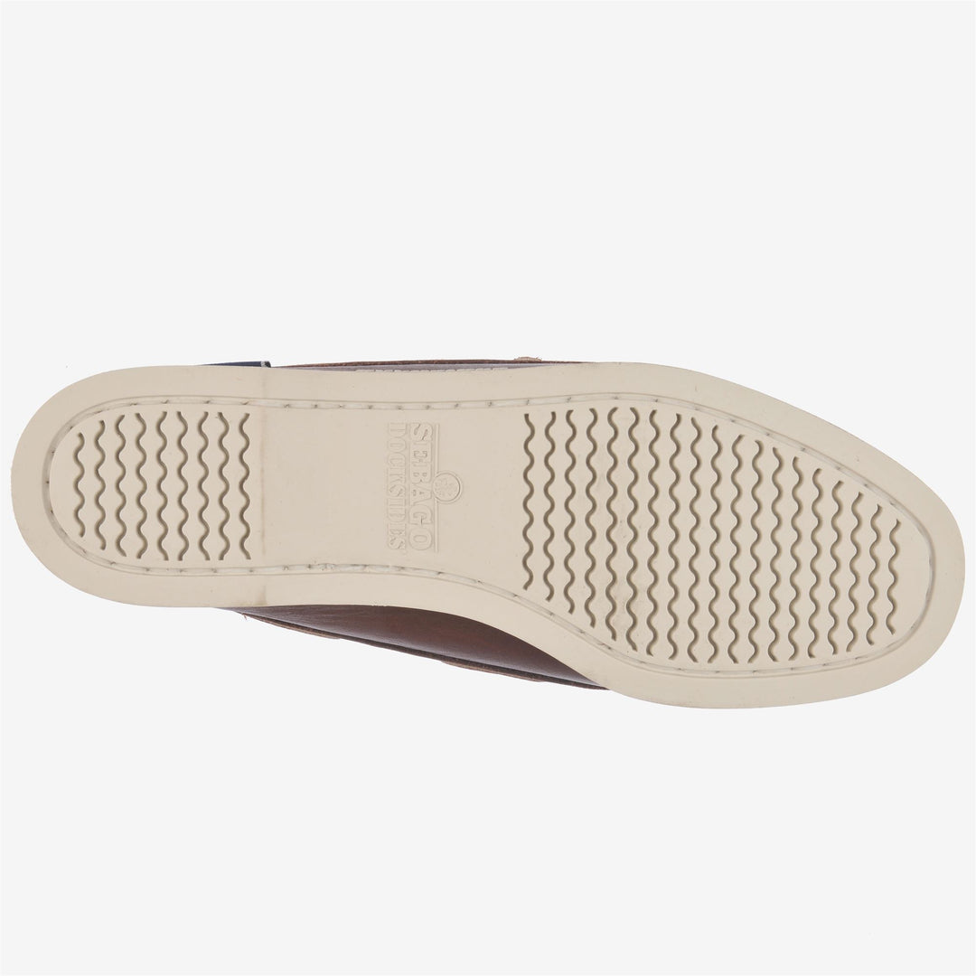 Brown Women's Nautical Moccasin Boat Shoes for Yachting main