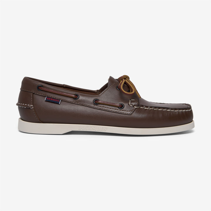 Brown Women's Nautical Moccasin Boat Shoes for Yachting 1