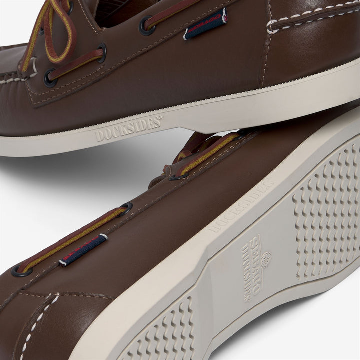 Brown Women's Nautical Moccasin Boat Shoes for Yachting 5