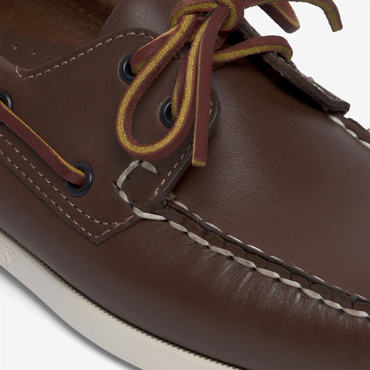 Brown Women's Nautical Moccasin Boat Shoes for Yachting 6