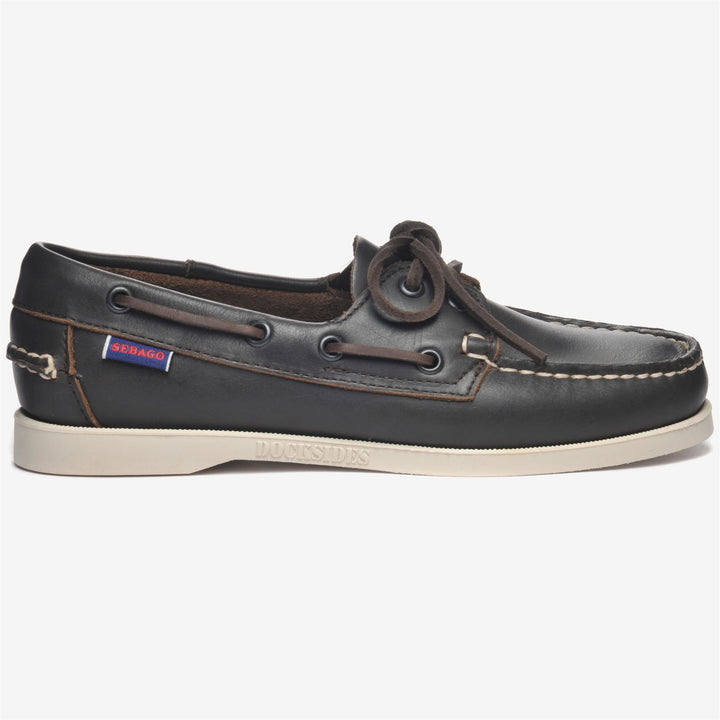 Dark Brown Women's Nautical Moccasin Boat Shoes 1