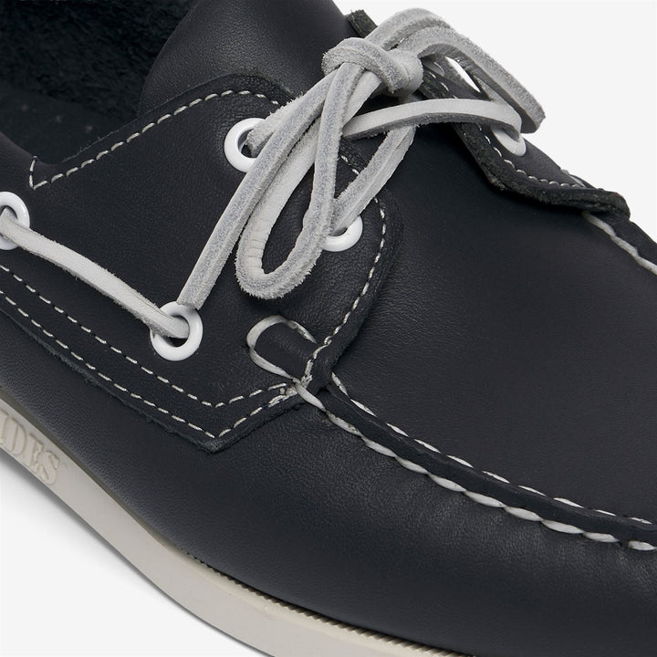 Navy Blue Women's Yachting Moccasin Boat Shoes 6