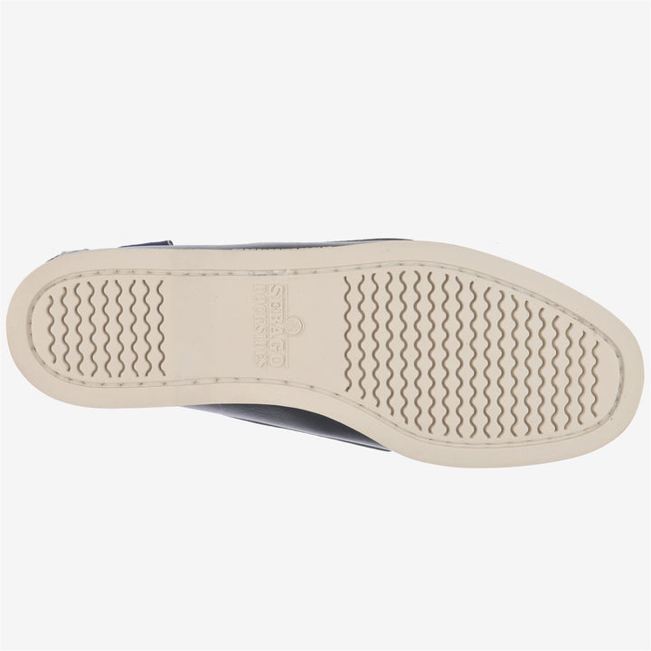 Chaussures bateau mocassins bleu marine pour femme 2