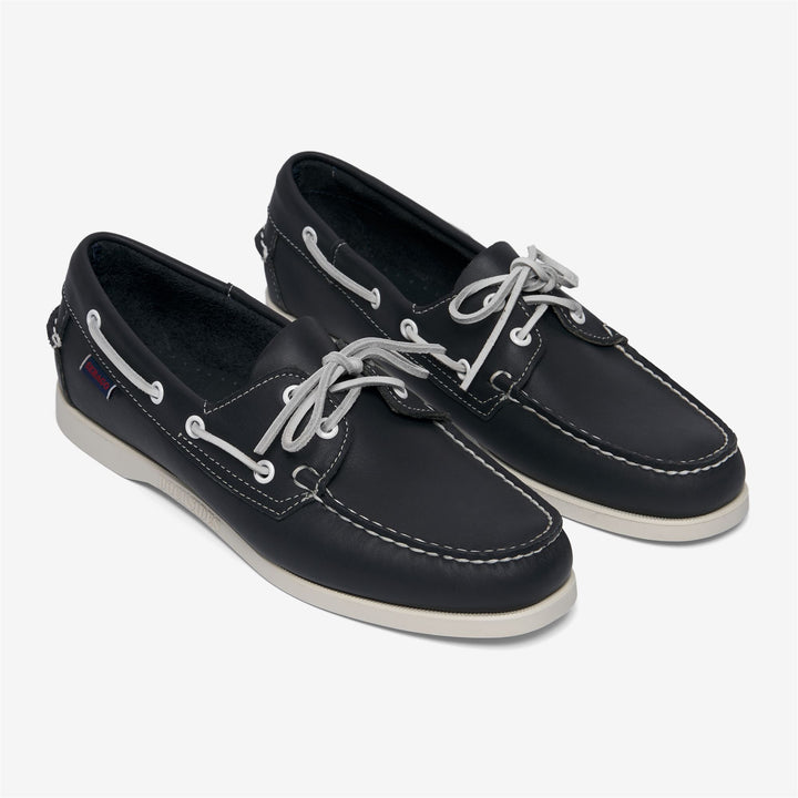 Navy Blue Women's Yachting Moccasin Boat Shoes 2