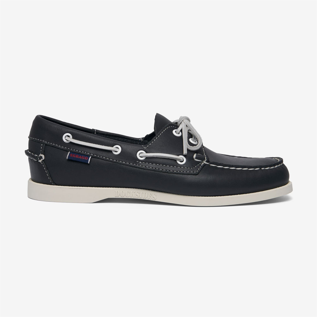 Navy Blue Women's Yachting Moccasin Boat Shoes 01