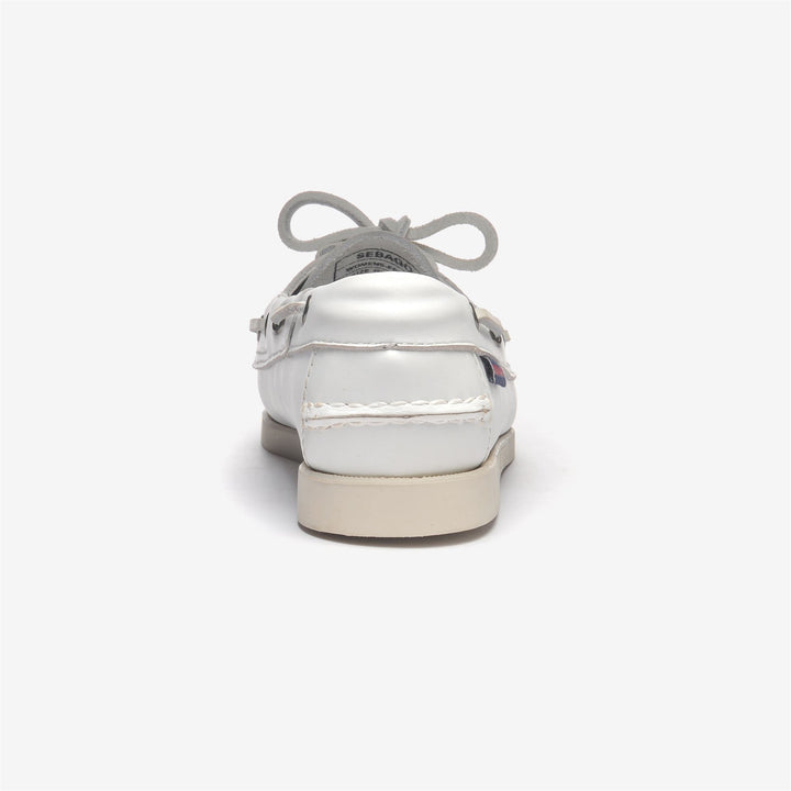 Grey White Women's Nautical Moccasin Boat Shoes for Yachting 5