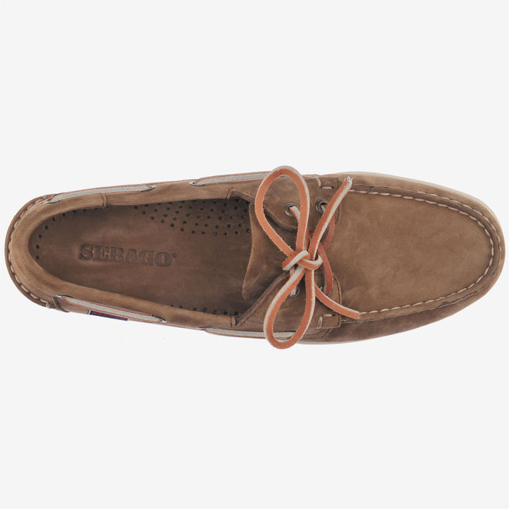 Dunkelbraune nautische Docksides Mokassin-Bootsschuhe für Herren 4