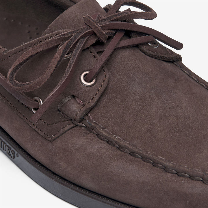 DOCKSIDES PORTLAND NUBUCK - Docksides - Mocassin - Uomo - TOTAL BROWN CHOCOLATE 6