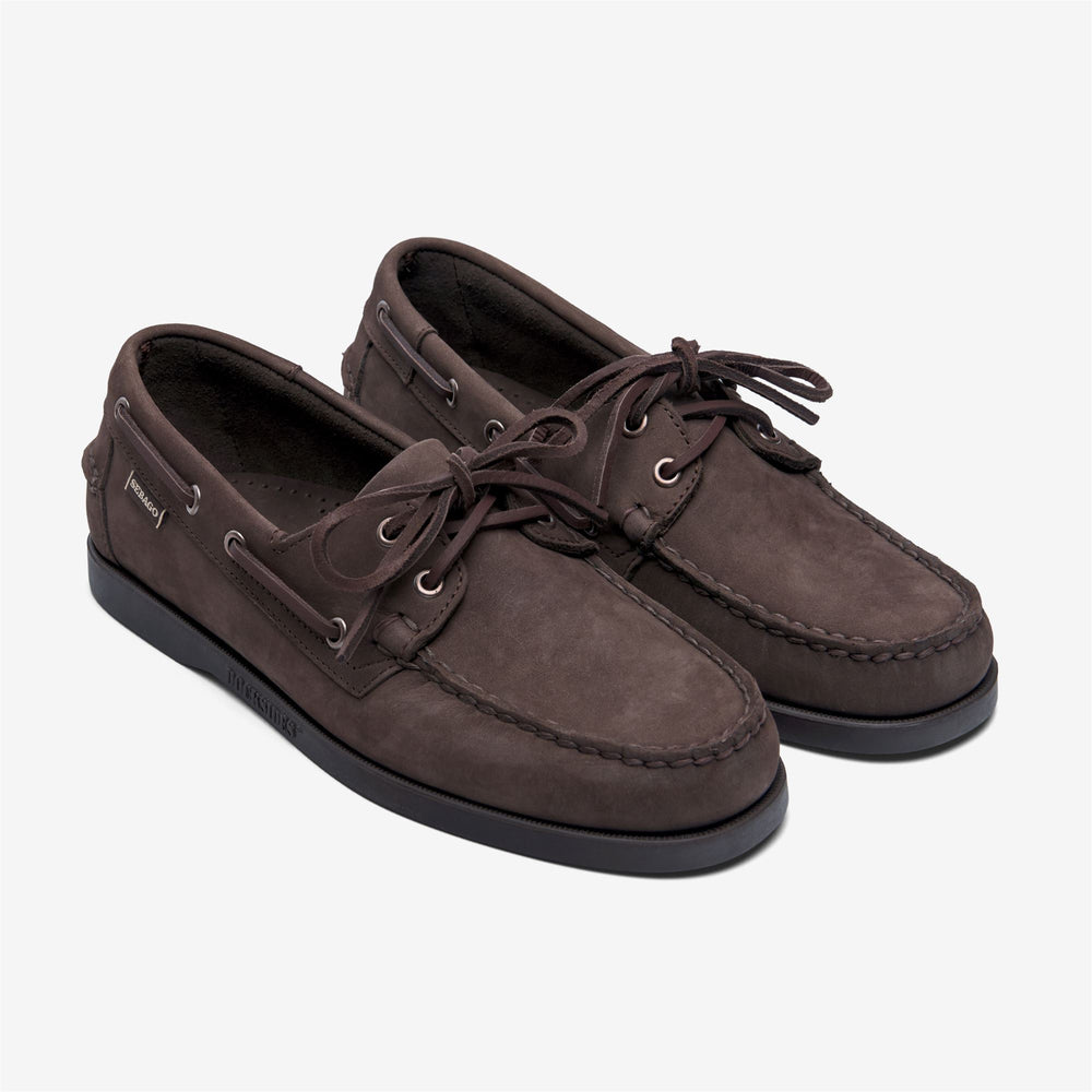 Brown Men's Nautical Moccasin Boat Shoes for Yachting 02