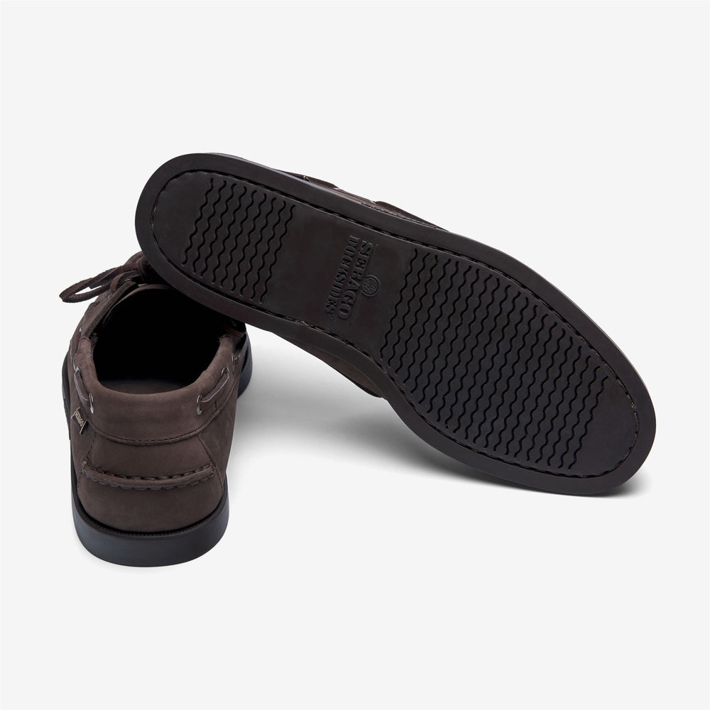 DOCKSIDES PORTLAND NUBUCK - Docksides - Mocassin - Uomo - TOTAL BROWN CHOCOLATE 02