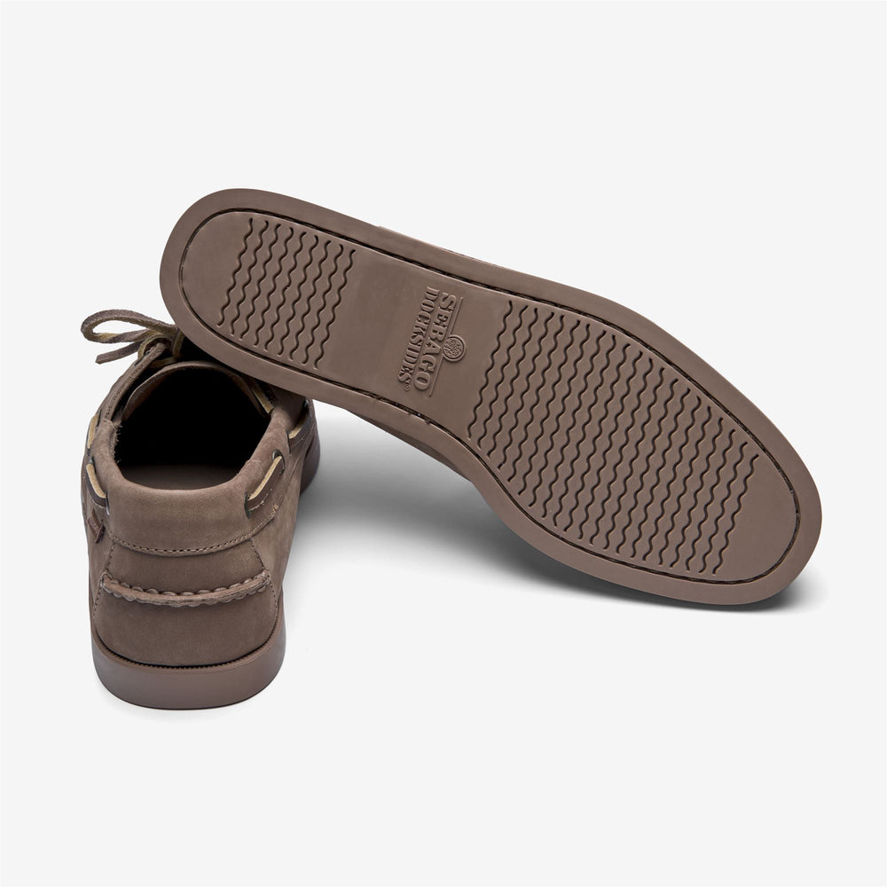 DOCKSIDES PORTLAND NUBUCK - Docksides - Mocassin - Uomo - TOTAL DK BEIGE 02
