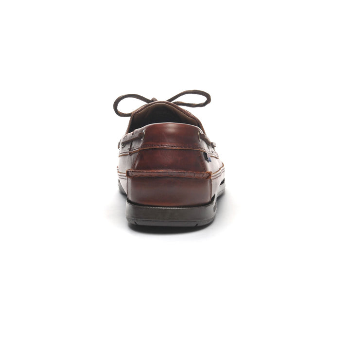 Mocasín náutico marrón para hombre, calzado para yates 4