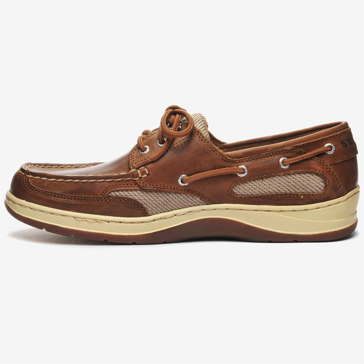 Brown Men's Sailing Moccasins with Slip-Resistant Sole 3