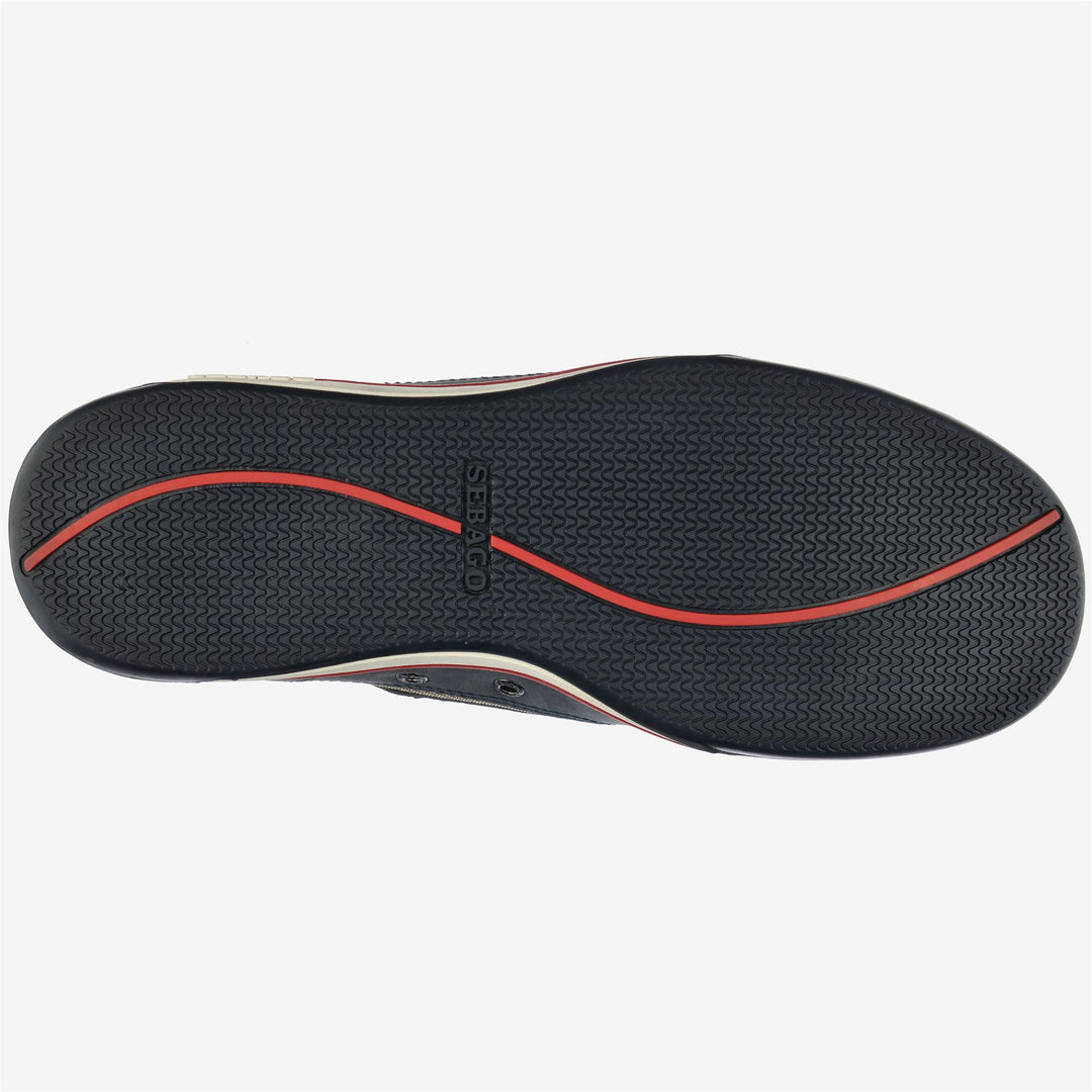 Mocassini da Vela Uomo Blu Navy con Grip Antiscivolo main